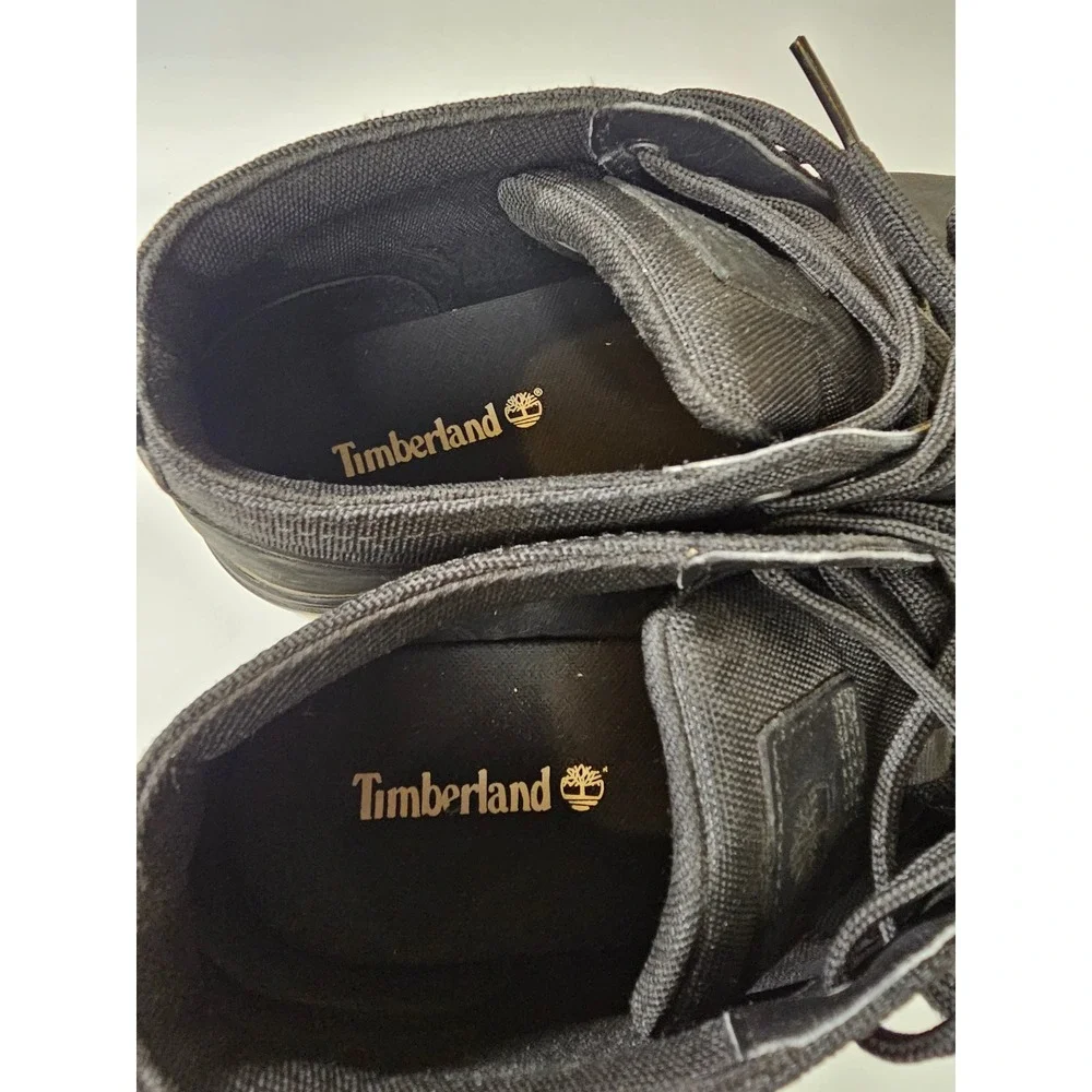 Timberland Groveton Chukka Mens Black Sneaker Boots
